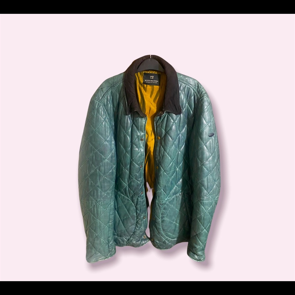 Limited edition Scotch & Soda Leather Jacket.